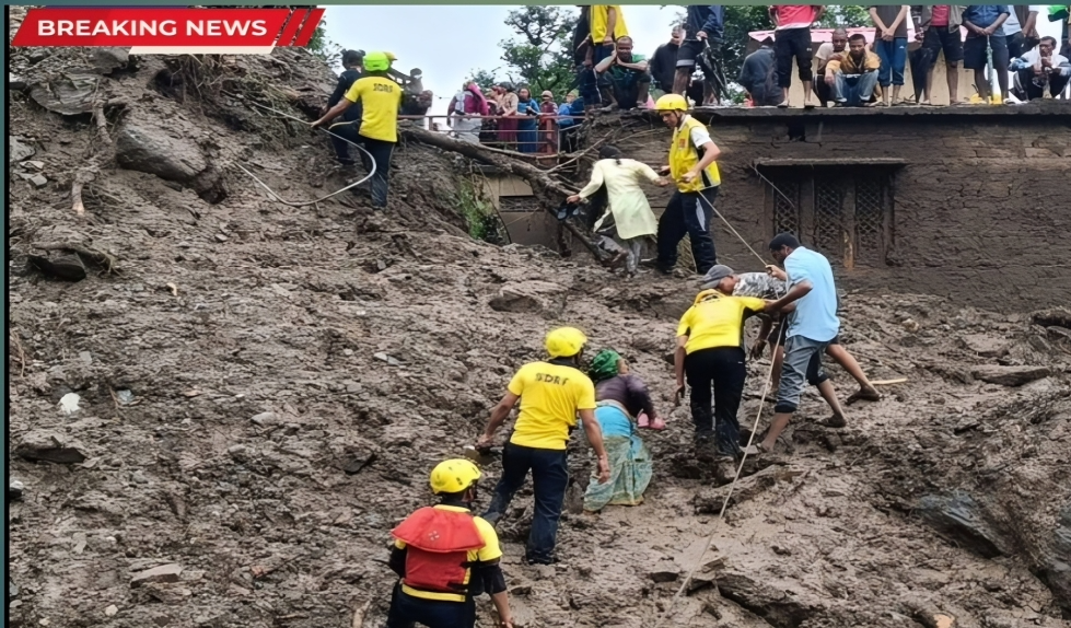 उत्तराखंड में बादल फटने