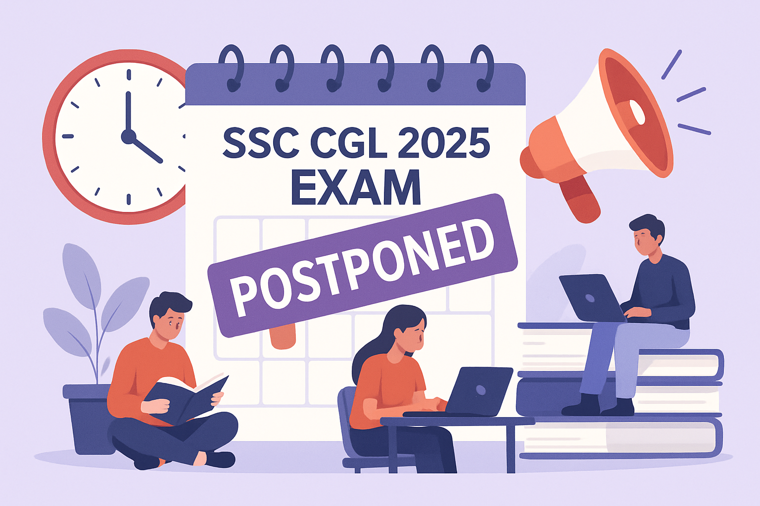 SSC CGL 2025 परीक्षा स्थगित, जानें नई तारीख, शेड्यूल और महत्वपूर्ण जानकारी